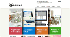 Desktop Screenshot of equilab.es